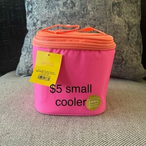Target Pink and Orange Small Cooler